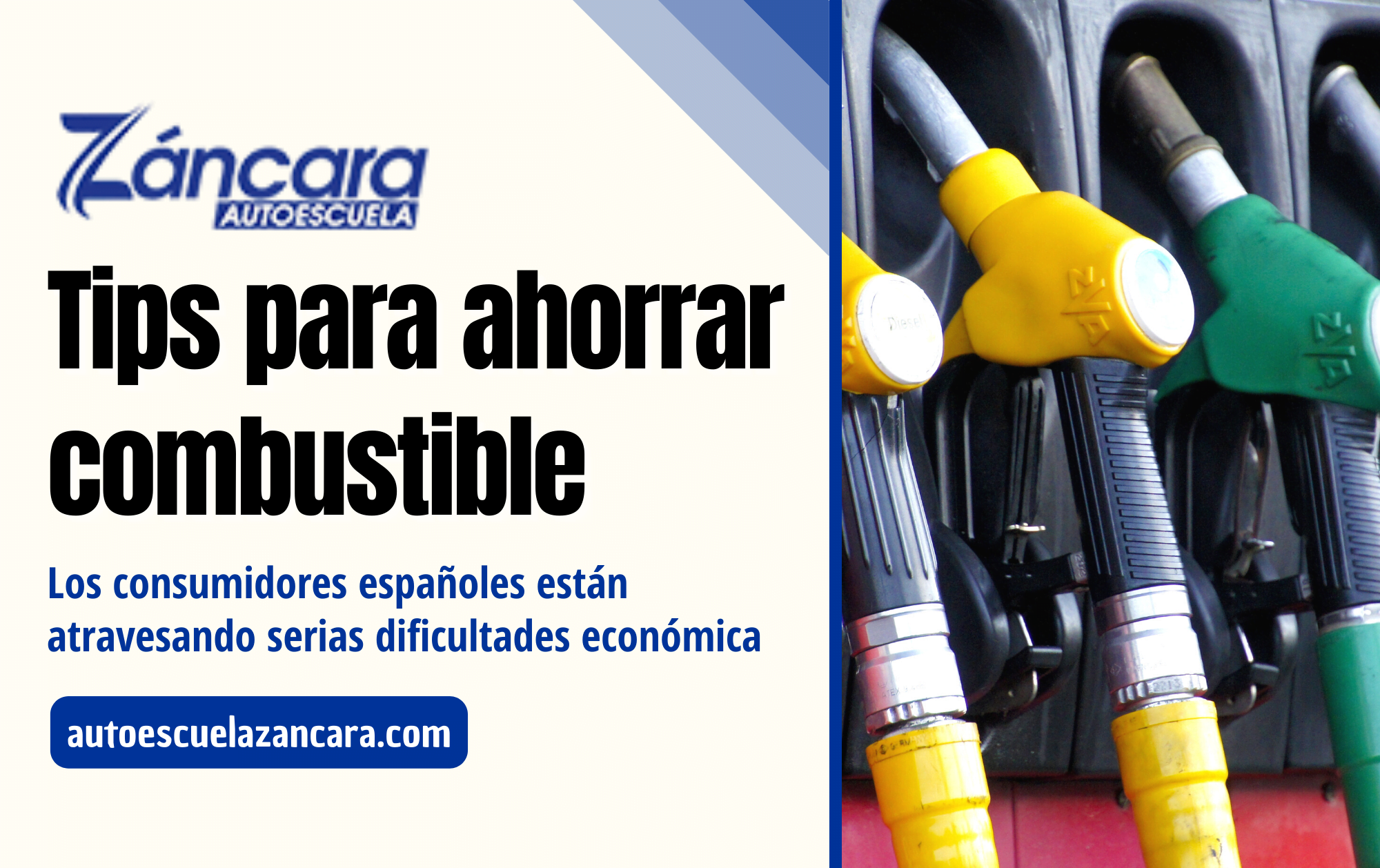 Tips para ahorrar combustible Autoescuela Záncara